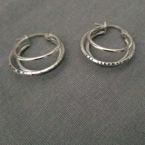 Hoop earrings